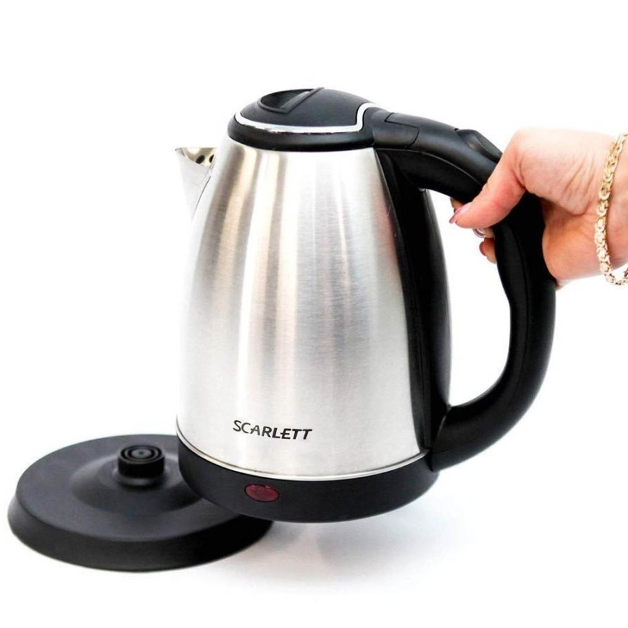 Teko Listrik IDEALIFE Stainless Otomatis - Electric Kettle Low Watt