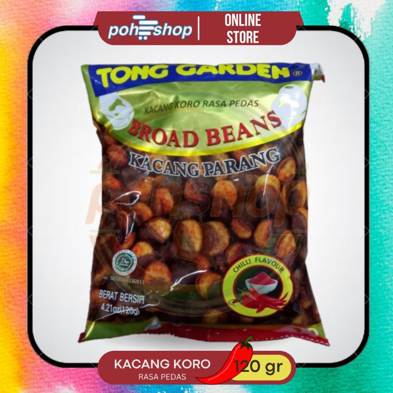 

Tong Garden Kacang Koro Pedas 120gr