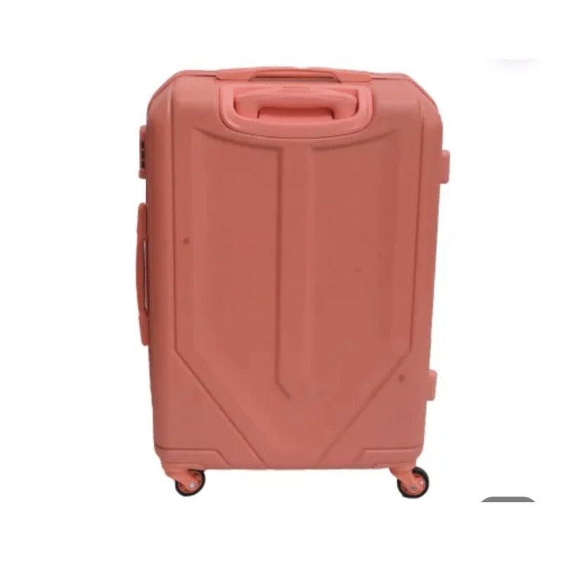 Koper Jelly Bean 24inc/Luggage/Koper Terbaru - Pink Coral