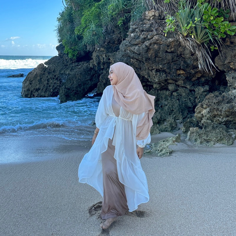 Belle outer / outer wanita / outer ceruty / cardigan wanita / cardigan ceruty