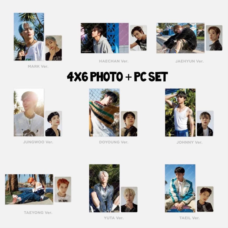 MD AY-YO NCT 127 POSTCARDBOOK 4x6 PHOTOSET MARK HAECHAN