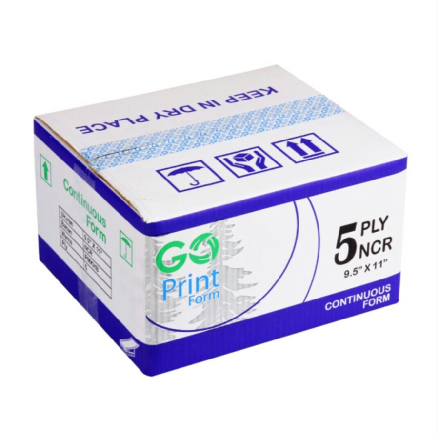 

Go Print CF 9.5" x 11"/2 NCR 5 Ply Warna ( IRRA STORE )