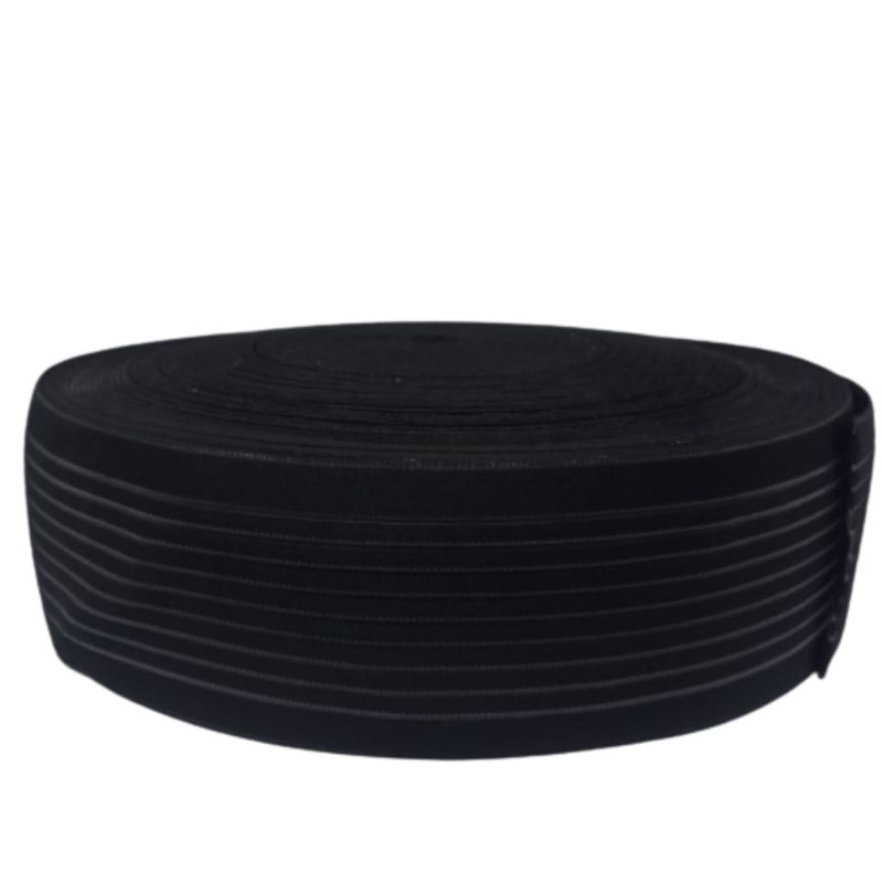 karet elastis salur 8 cm.per meter