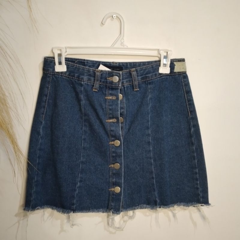 Th*rift Rok Pendek Jeans Korea