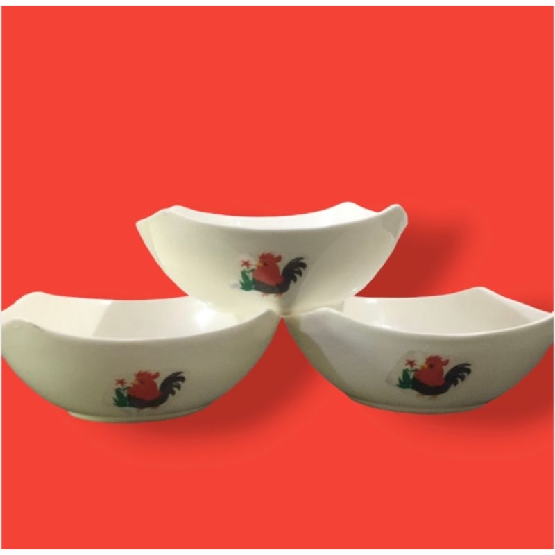 mangkok segi ayam HW