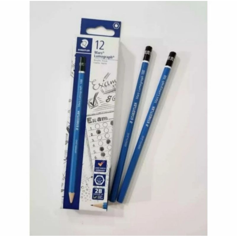 

Pensil Staedler 2b Lumograph (1 Lusin) TERMURAH