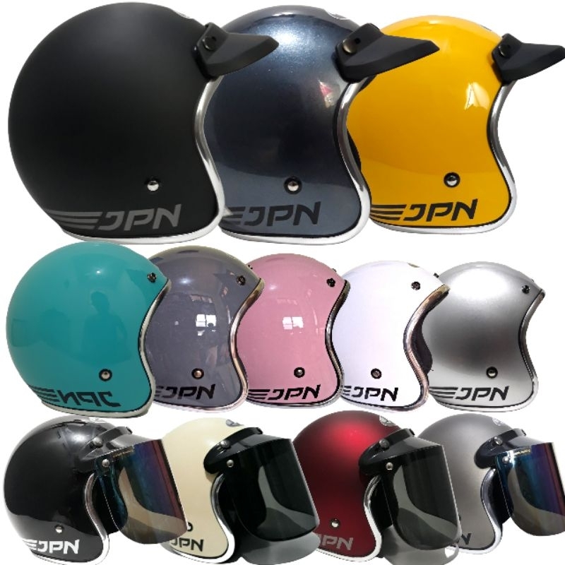 Helm jpn retro arc List Chrome/croom