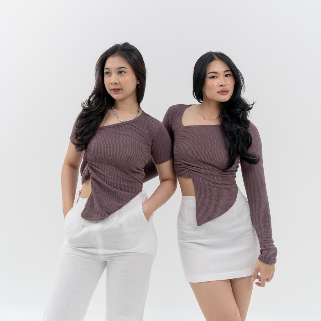 AQILA TOP / Top Panjang / Top Pendek / Top Premium Import