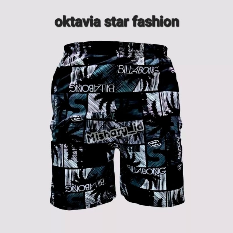 Celana pendek pria surfing distro, kolor boxer olahraga renang, pantai volly, badminton ( real pict )