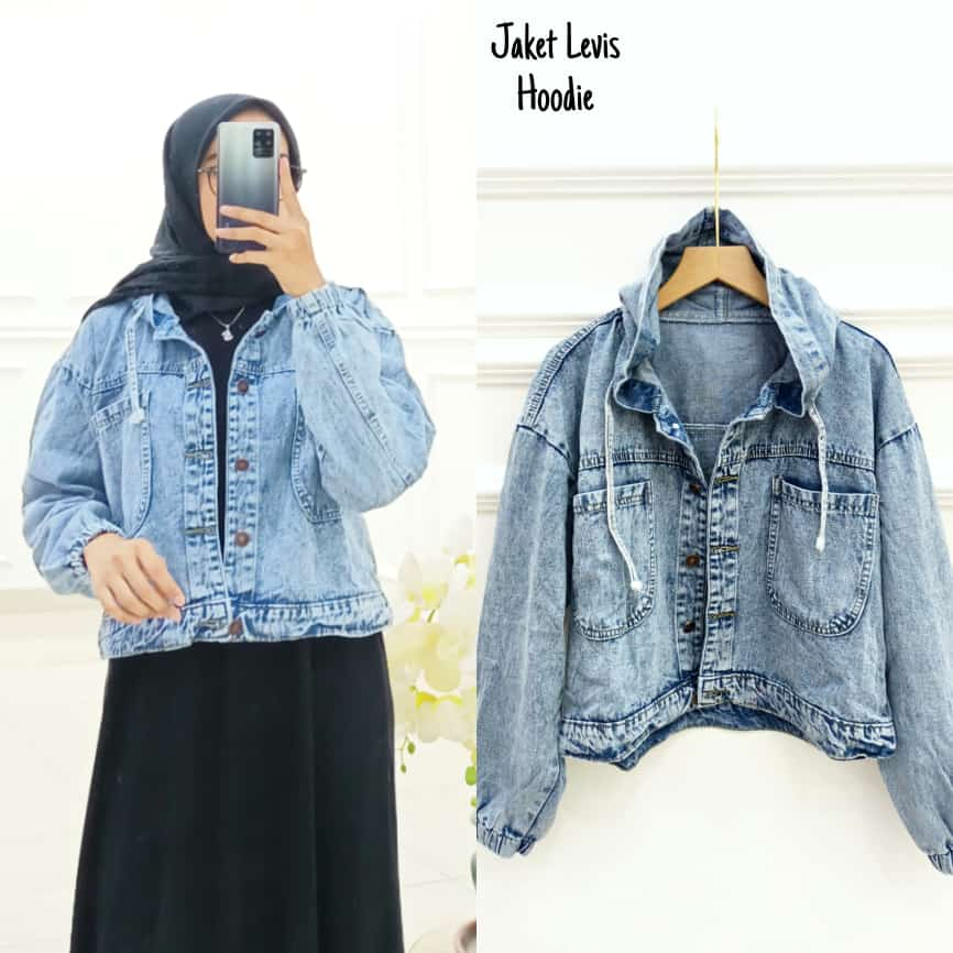 JACKET LEVI/JACKET CROPTOP/JACKET KEKINIAN/JACKET TERMURAH/JACKET HITS