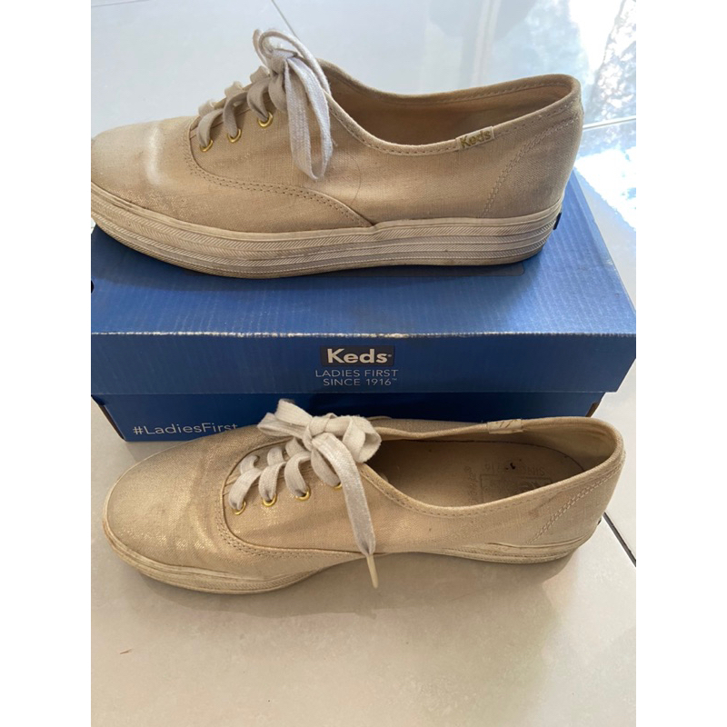 PRELOVED - Keds triple kick summer gold