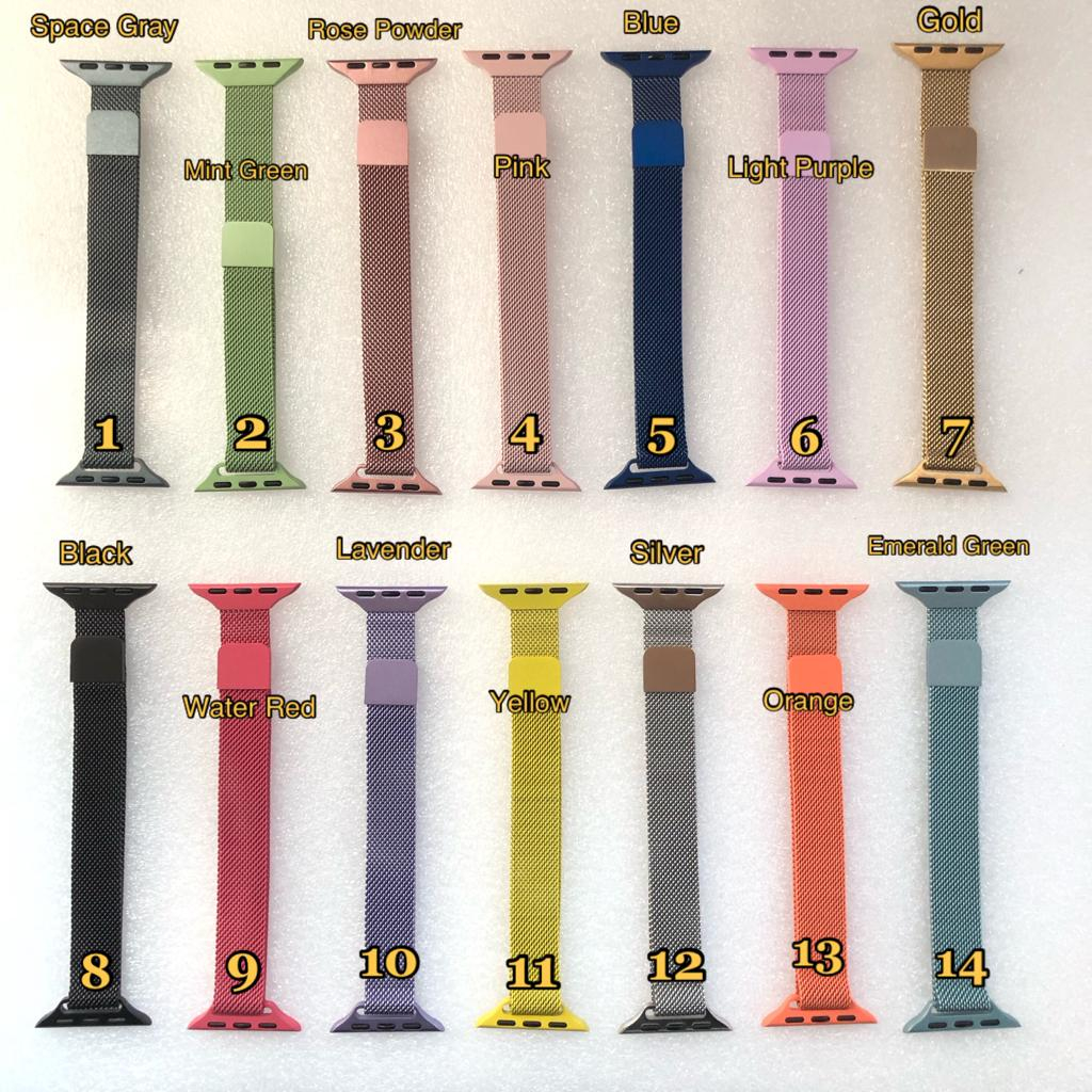 Strap Apple Watch Slim Small Wrist Magnetic Milanese Band iWatch Series 1/2/3/4/5/SE/6/7/8/Ultra