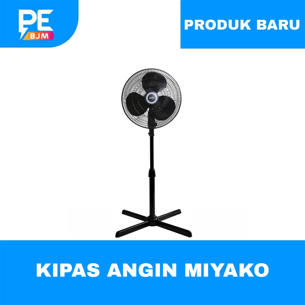 KIPAS ANGIN MIYAKO BERDIRI STAND FAN 16 INCH KAS-1606X-PL GARANSI RESMI