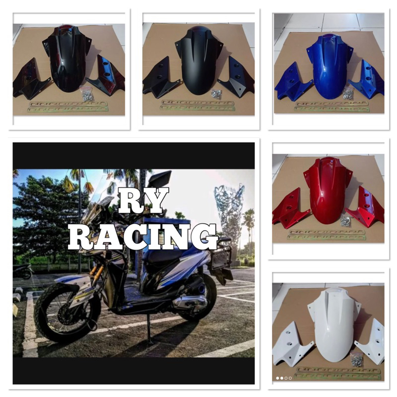 Spakbor Depan Modif X Ride Spakbor Depan Model Ninja 250 Fi Universal Semua Motor Bisa