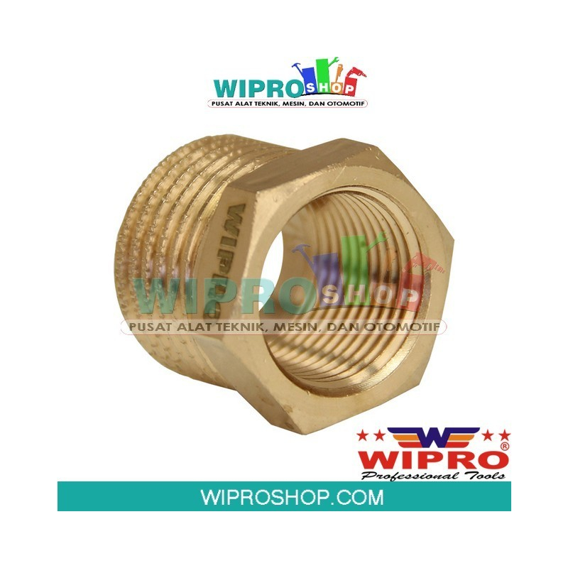 Verlop Ring Kuningan Wipro WN5126