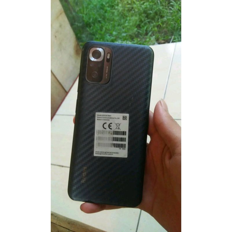 REDMI NOTE 10S ORIGINAL SECOND KONDISI MULUS