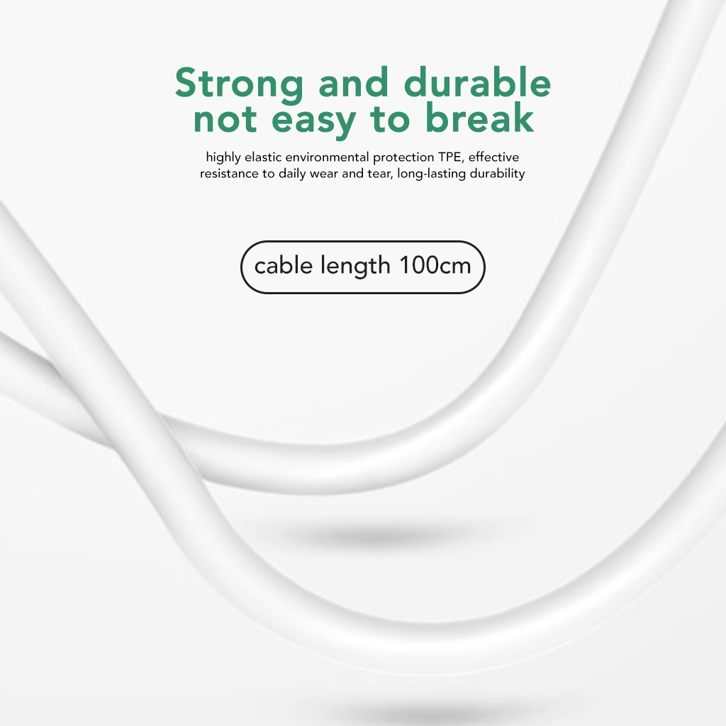 OPPO Kabel Data 6A USB TO TYPE - C Kabel Fast Charging Quick Charger / Support VOOC 1.0 / 2.0 / 3.0 / 4.0 / SuperVOOC / SuperVOOC 2.0 1M OP60 PROMO SEN