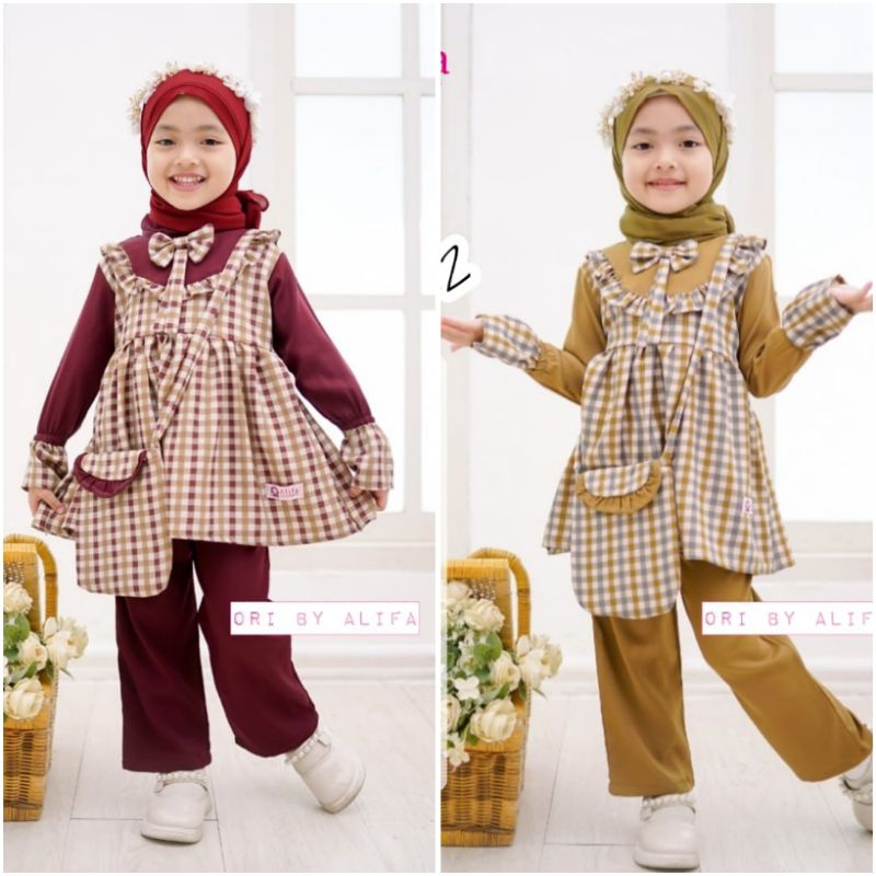 KUMPULAN One Set Kids Original Alifa Setelan Anak Shakila Premium / Anasta Gesha