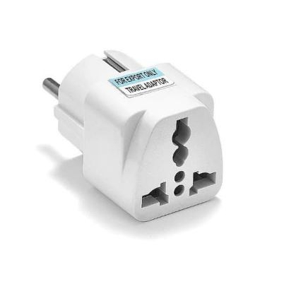 Travel Adapter ke 2 Universal Adaptor 3 Kaki Over Steker (UK + US+ AU) [MF]