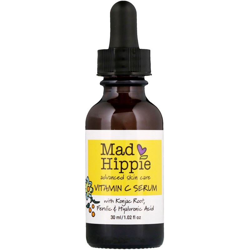 Mad Hippie Vitamin C Esensi Melanin Inhibition Antioxidant Brighten Skin 30ml Whitening Serum Improve kulit