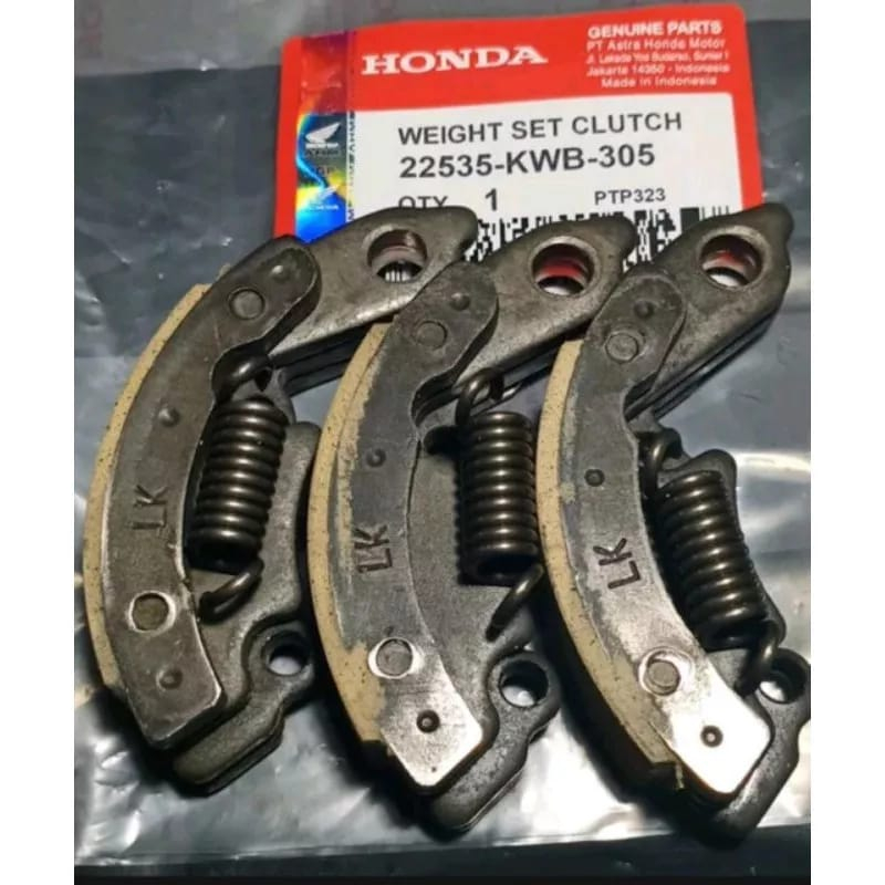 Kampas Ganda Kopling Weight Clutch Honda Blade Revo Absolute Lama KWB