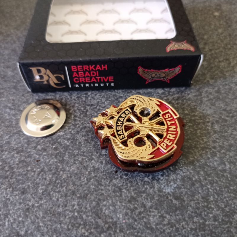 PIN SABHARA PERINTIS POLRI AKRILIK EXCLUSIVE