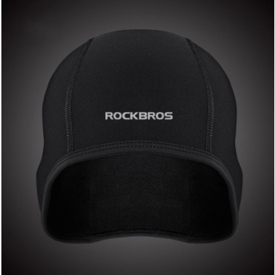 ROCKBROS Topi Kupluk Hangat Anti Angin untuk Outdoor/Olahraga//Touring Sepeda-Motor
