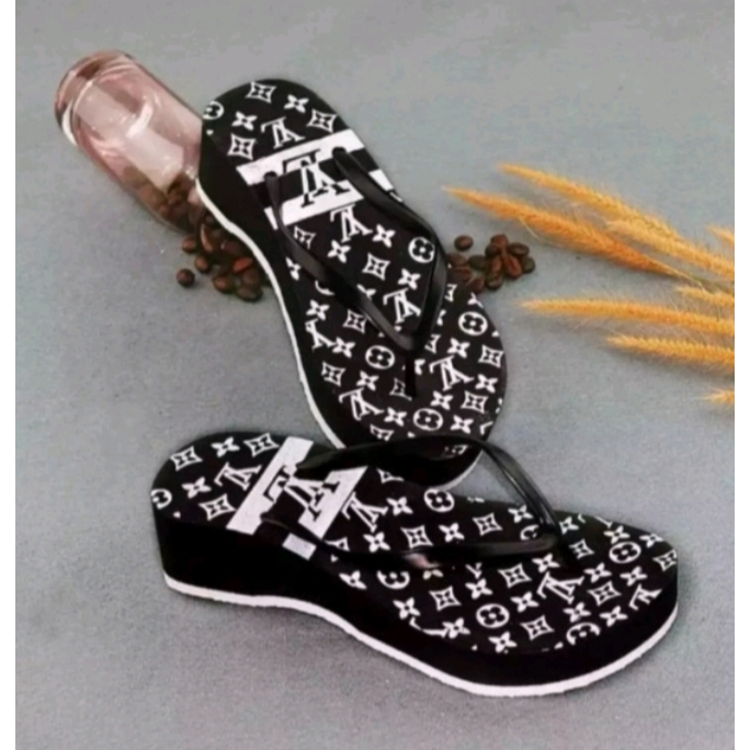 SANDAL WEDGES WANITA JEPIT VL