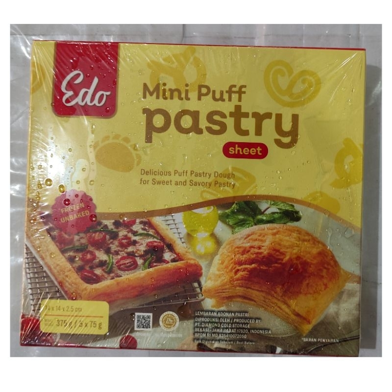 

Edo Mini Puff Pastri 375 gram