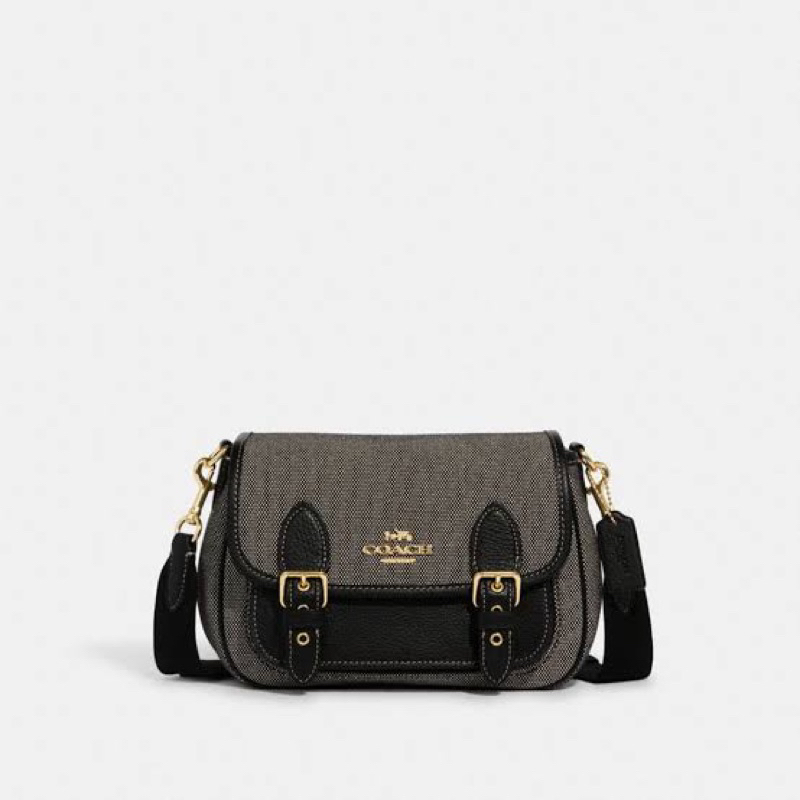 Coach Lucy Crossbody Black Canvas (CA 622)