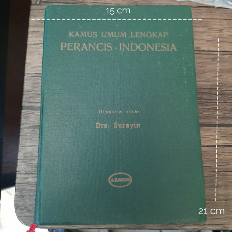 

Kamus Umum Lengkap Perancis - Indonesia Hard Cover l Oxford Learner's Pocket Dictionary l Third Edition l Side Index A - Z
