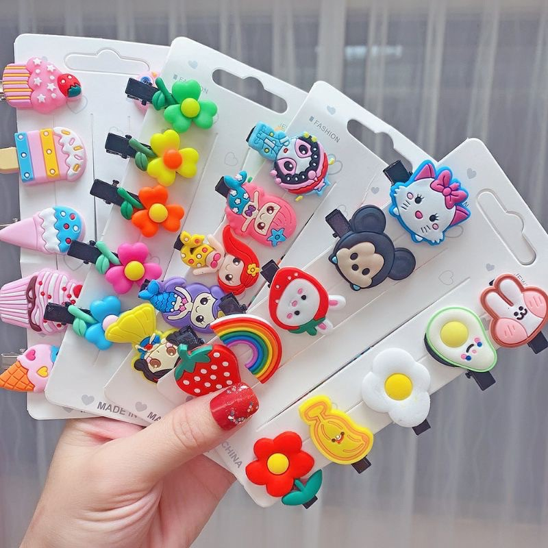 DOMMO - D6084 Set Jepit Rambut Anak 10 in 1 F5069 / Jepit Rambut Korea / Hair Pin Rambut / Hair Clips / Jepit Rambut Style Korea