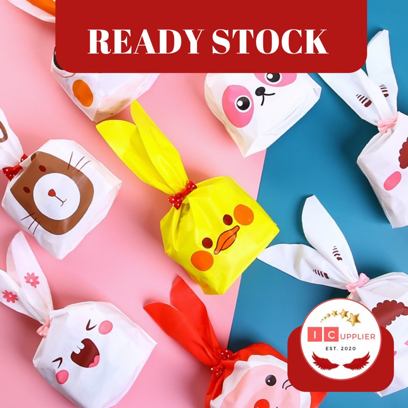 

10pcs plastik rabbit souvenir ultah 20x33 cm/ goddie bag Xtra Large bisa untuk snack/ 10pcs Plastik Ikat Snack/ Bingkisan Ukuran Besar