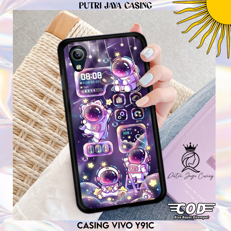 Case Hp VIVO Y91C Motif CUTEASTROBARU2 Casing Hardcase Softcase Estetik Premium Keren Aksesosris Pel
