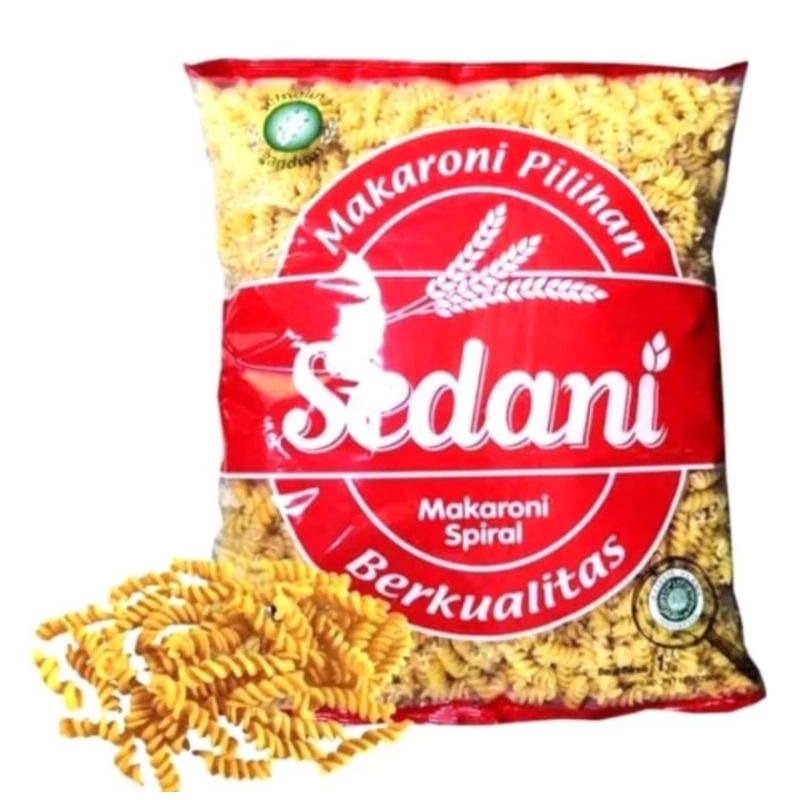 

Sedani Macaroni Spiral 1kg Makaroni