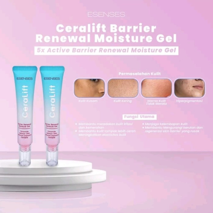 ESENSES CERALIFT BARRIER RENEWAL MOISTURE GEL 5X ACTIVE BARRIER GEL