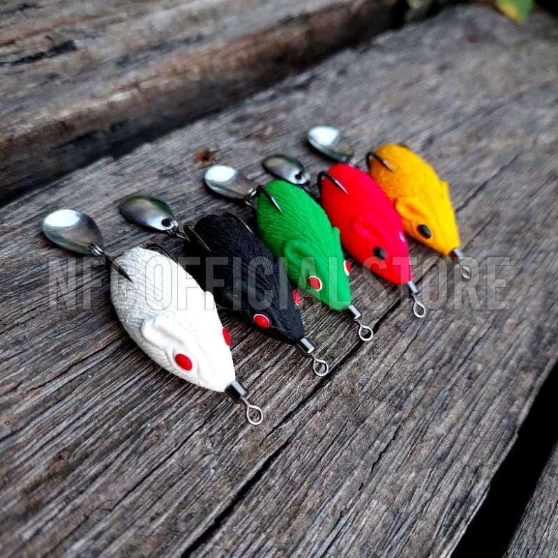 Soft Frog  Curut SUPER KILLER 3D 3,5 cm 4 gram BEST KILLER ACTION