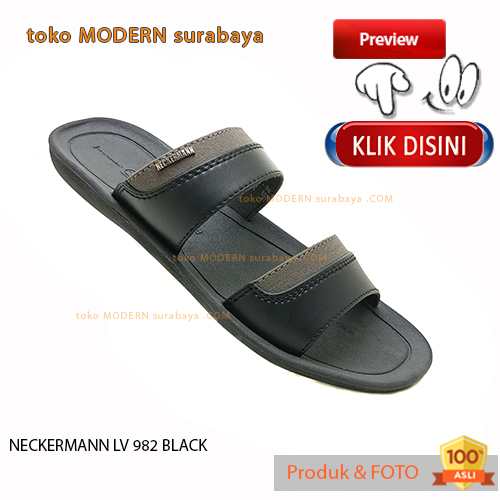Sandal pria casual sandal sopan slide NECKERMANN LV 982
