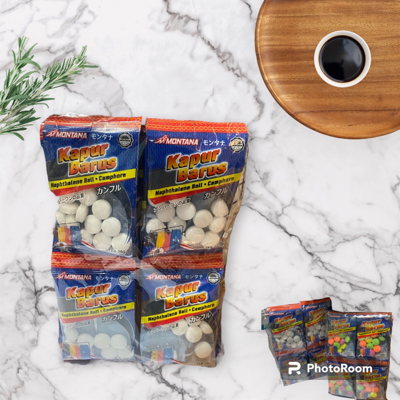 Kamper Warna Warni 25gr anti penghilang bau kamper Lemari Kamper Toilet Kamper Serbaguna