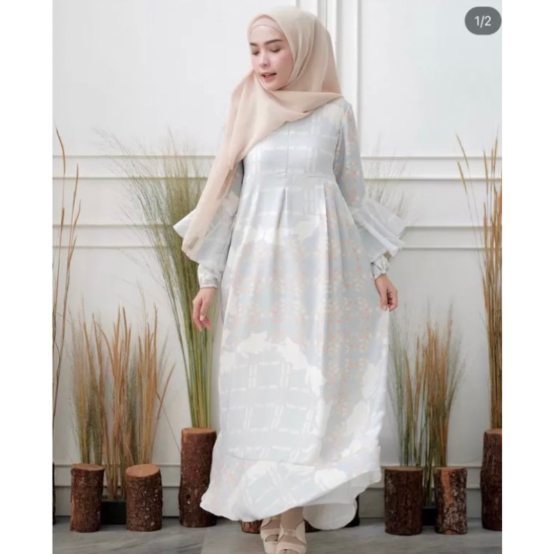 Preloved Belle Dress blue by Wearing klamby