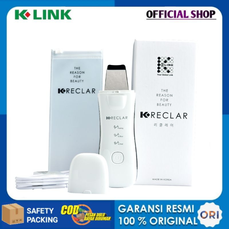 RECLAR K LINK  SETRIKA WAJAH GALVANIC ALAT PERAWATAN WAJAH PORTABLE MINI ELETRI TREATMENT WATER PEEL
