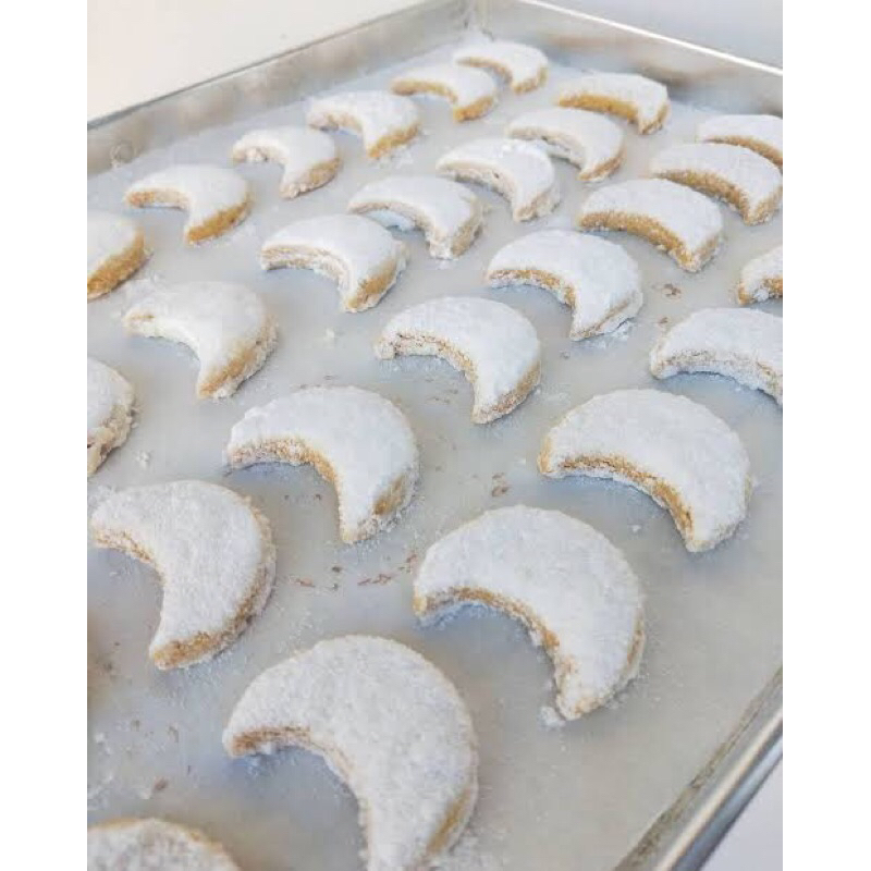 

Kue kering putri salju - kue bulan salju
