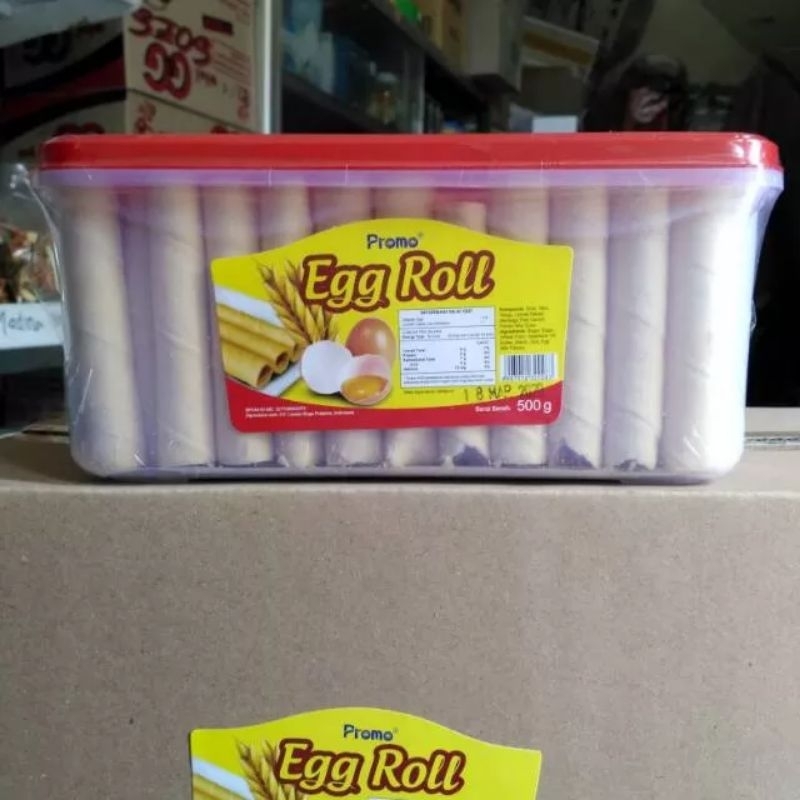 Egg Rolls Toples Merah 500 gr