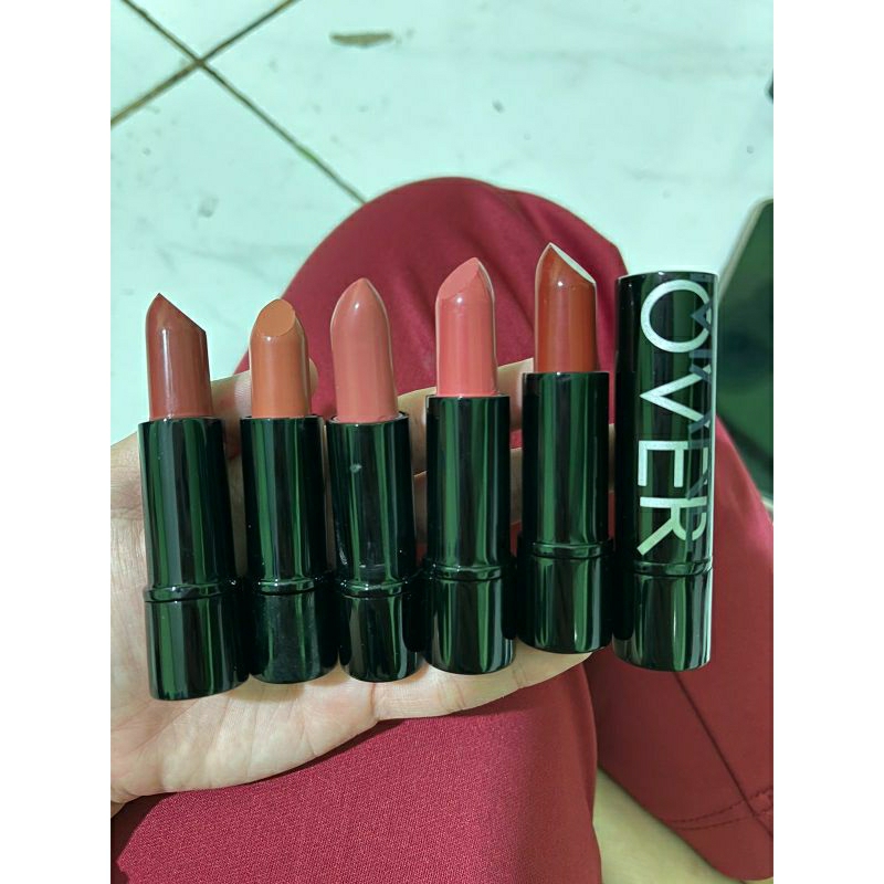 MAKE OVER LIPSTIK ULTRA SHINE & CREAMY LUST / LIPSTIK PUTAR