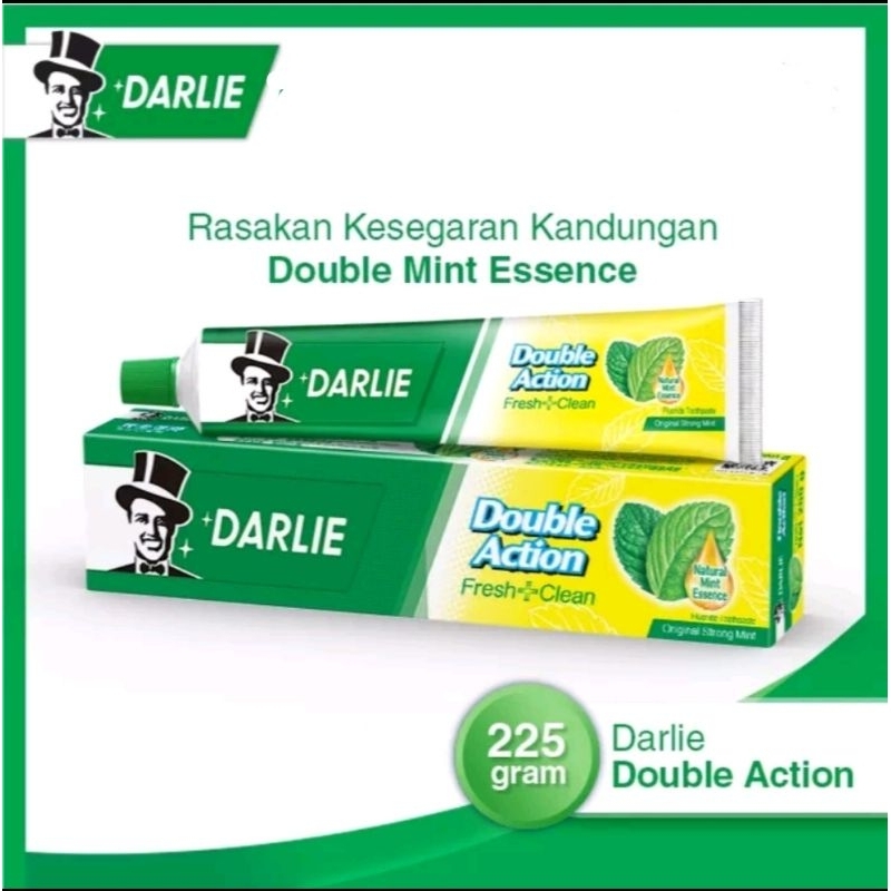 Darlie Double Action Mint Pasta Gigi 225 g