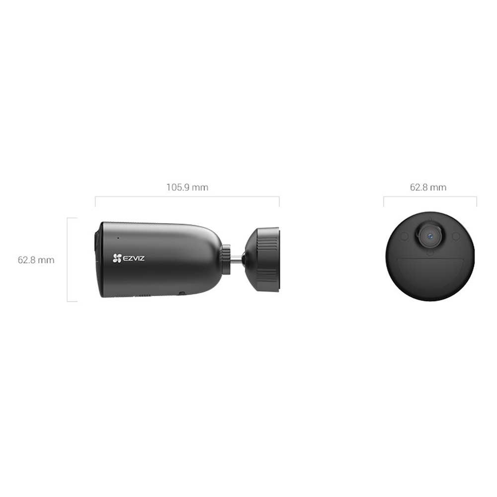 EZVIZ EB3 3MP OUTDOOR WIFI BATTERY CAMERA 5.200mAh FREE MICROSD 32GB GARANSI 1TH