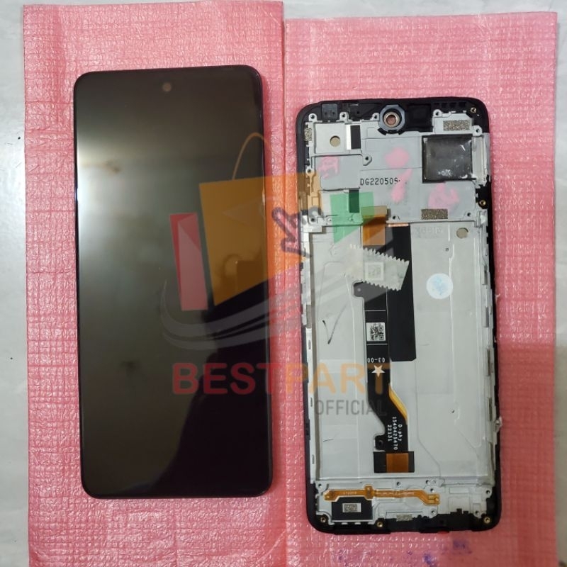 LCD TOUCHSCREEN FULLSET + FRAME INFINIX ZERO 5G X6815 ORIGINAL COPOTAN