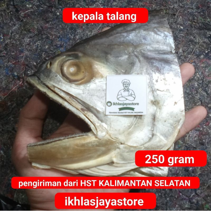 

COD 500 gram kepala telang/tenggiri kg HST KALSEL INDONESIA