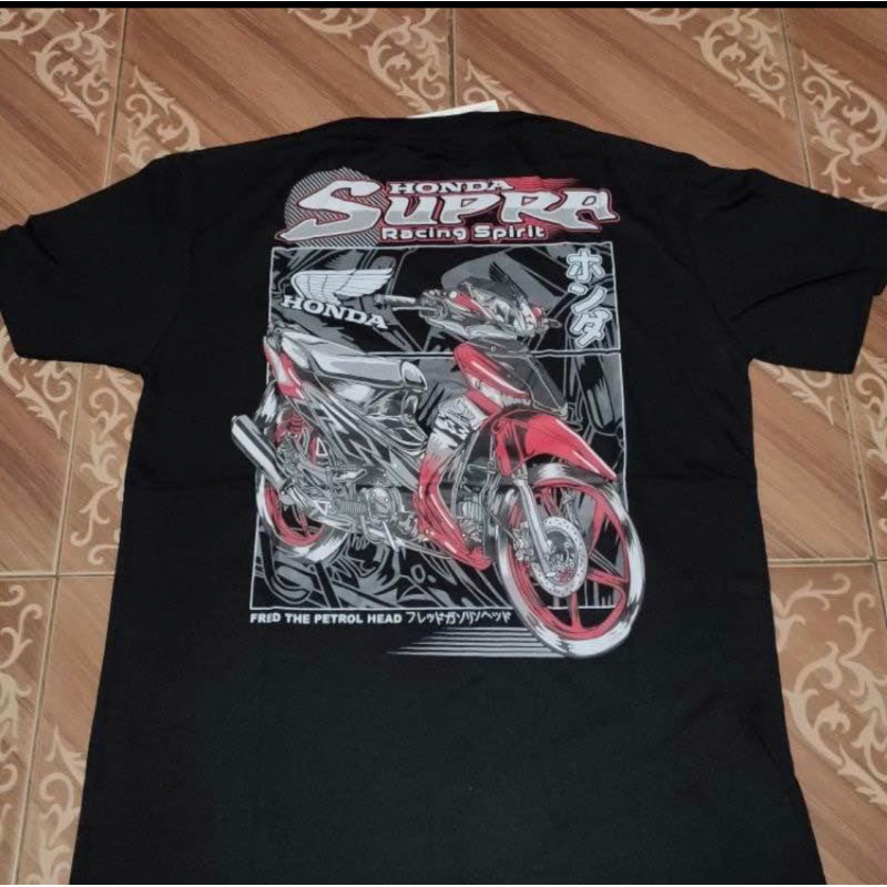 kaos tshirt honda supra