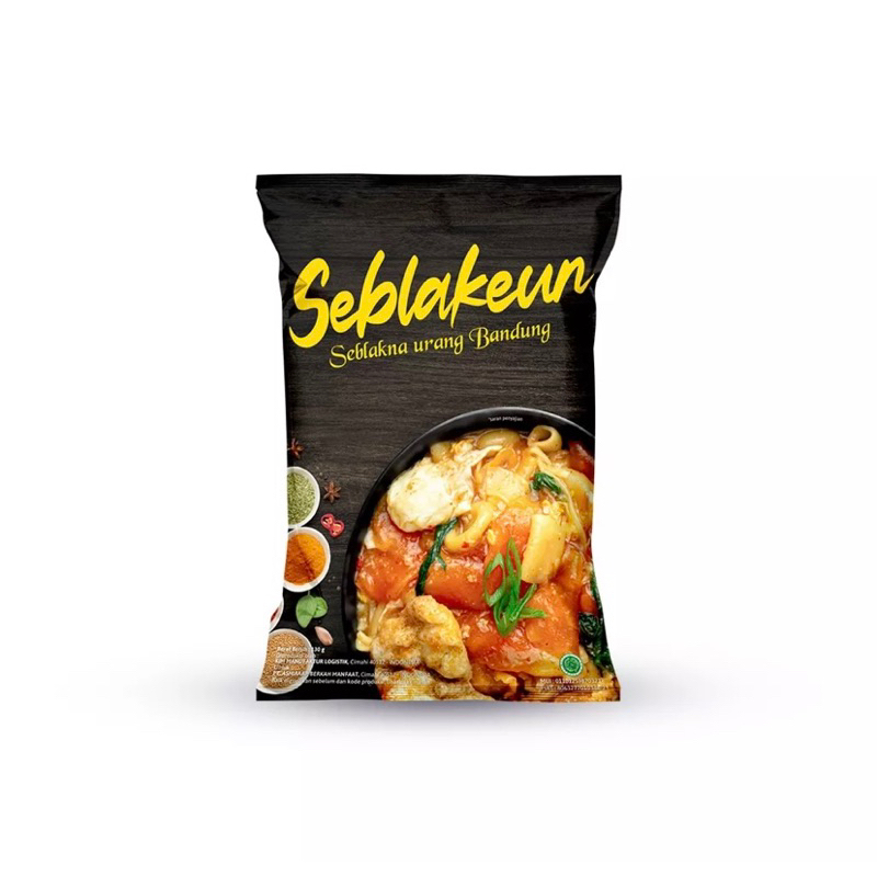 

Seblakeun Seblak Instant (80 gram) / Seblakna Urang Bandung Makanan Instan Gurih Mantap Jiwa Enak